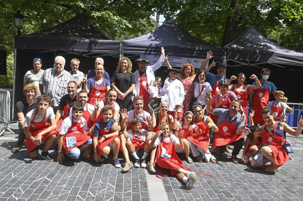 Duelo de delantales en familia