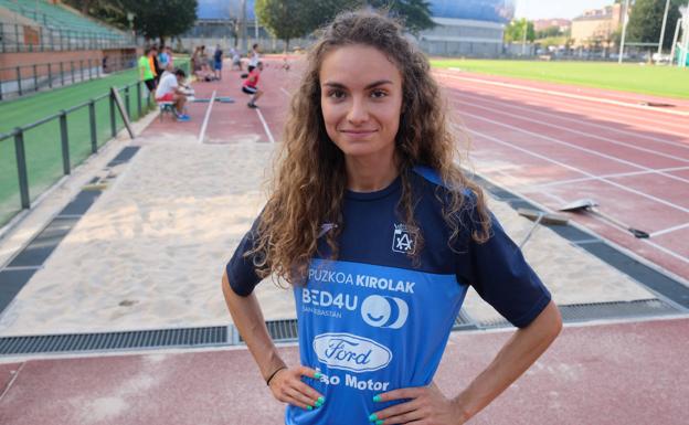 Irati Mitxelena se queda a las puertas de la final de salto de longitud en el Europeo de Múnich