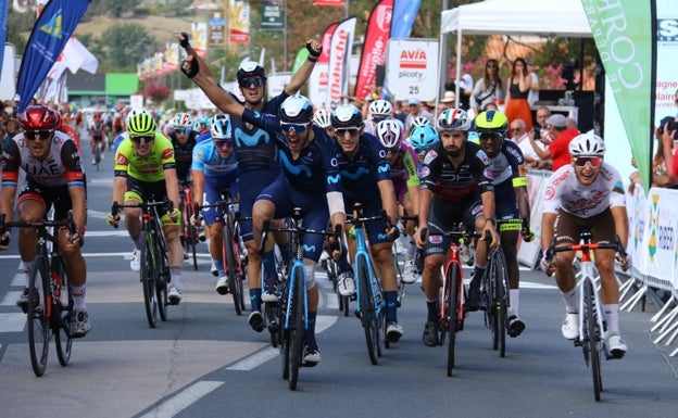 Alex Aranburu gana al sprint la segunda etapa y se coloca líder del Tour de Limousin