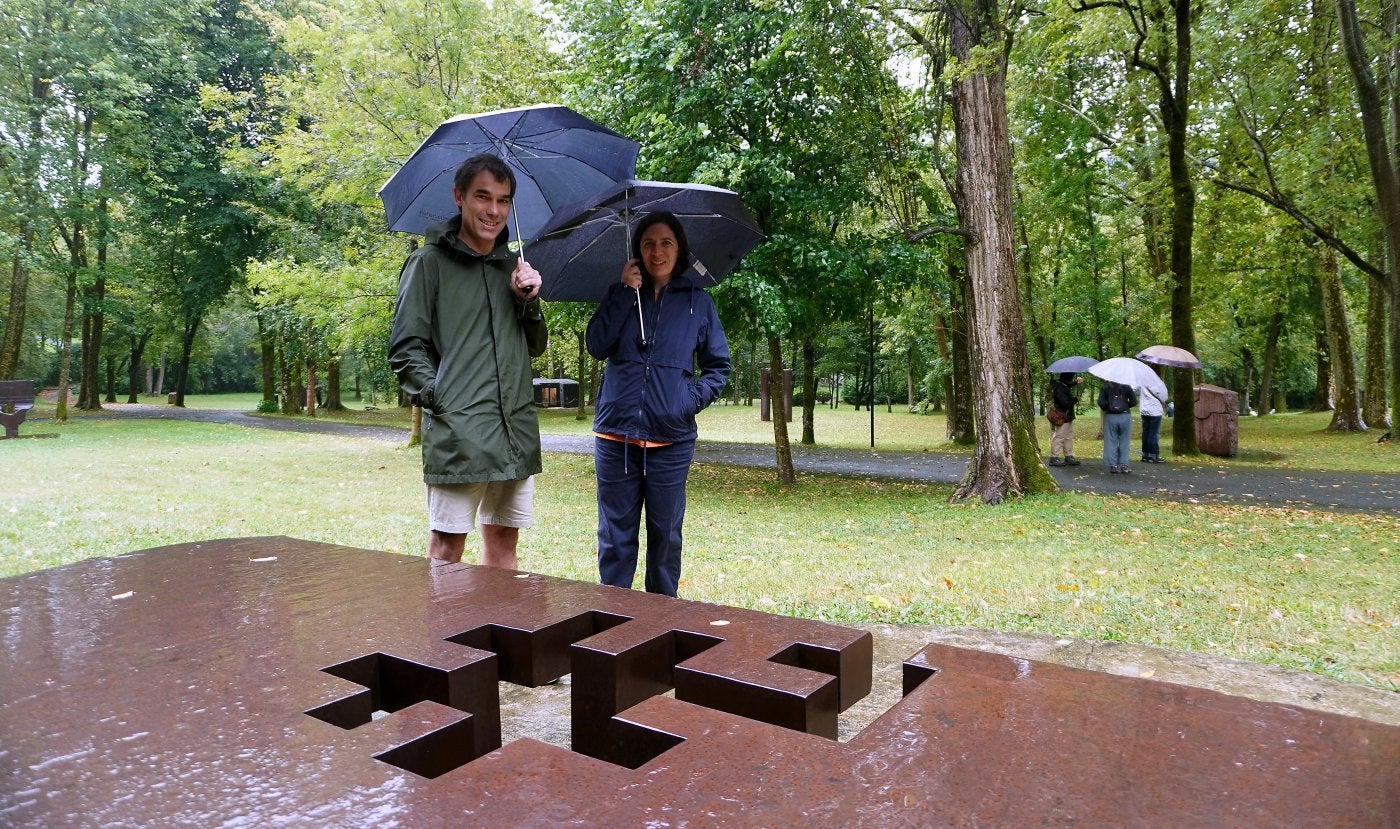 «Mi madre ha podido ver Chillida Leku desde su casa de París a través de la cámara de mi móvil»