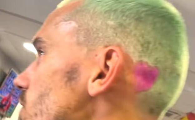 El look más 'romántico' de Antoine Griezmann