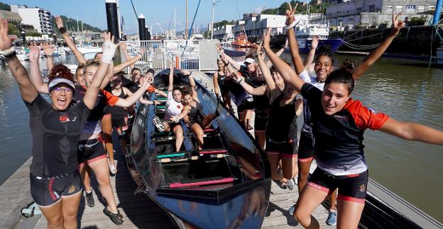 Euskotren ligakoak dira! Zorionak!