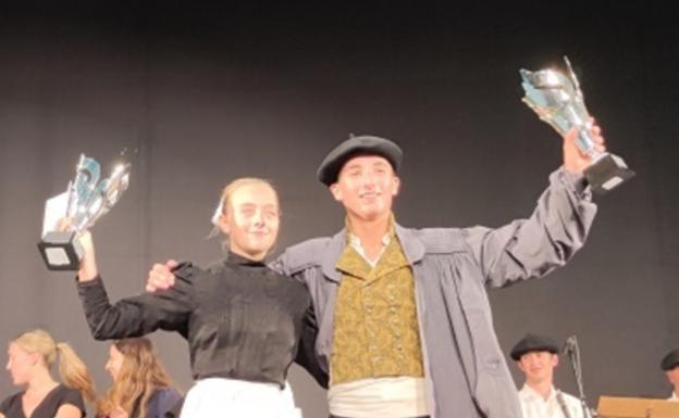 Maren Galvez lezoarrak eta Gorka Granado sopelarrak irabazi zuten dantza sueltoan