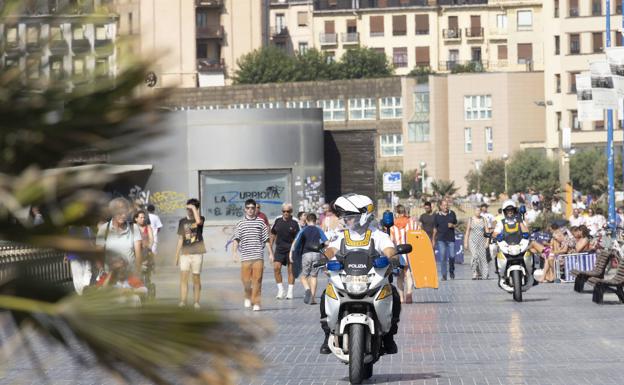 Los delitos en Semana Grande se mantienen estables mientras los detenidos suben un 145%