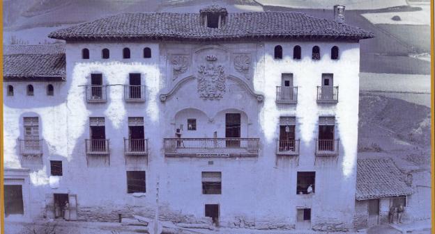 Una imagen inédita del palacio Zabala