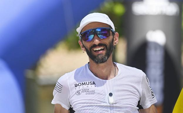 Aritz Egea compite en la CCC de la UTMB Mont Blanc