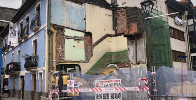 El número 2 de la calle Santa Ana ya es historia