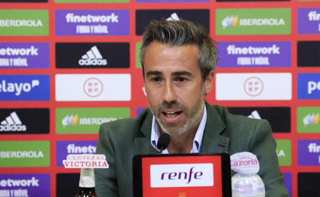 Jorge Vilda: «Nerea Eizagirre ya sabe lo que tiene que hacer para volver a la selección»