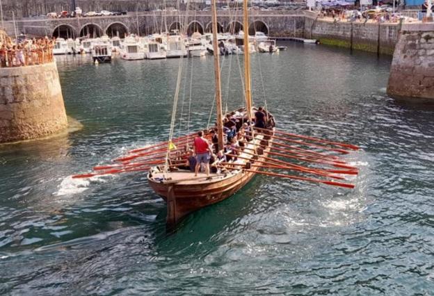 Juanita Larando patatxea itsasora itzuliko da eta Getariara dator gaurtik asteartera bertan egoteko