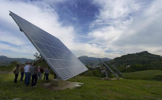 Solar panels in Gipuzkoa