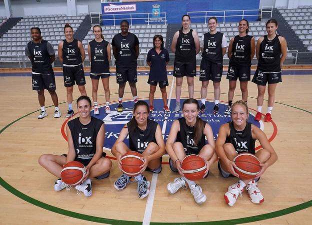Baloncesto femenino de primera línea en la disputa, mañana, del Bergara Hiria