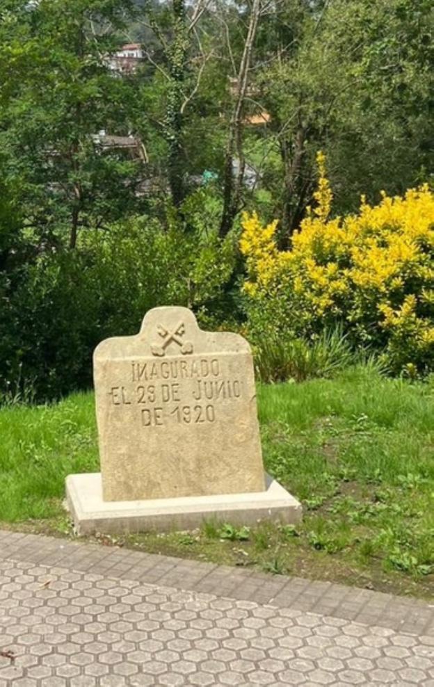 Altzibarko zubiaren harria auzora itzuli da 100 urte beranduago