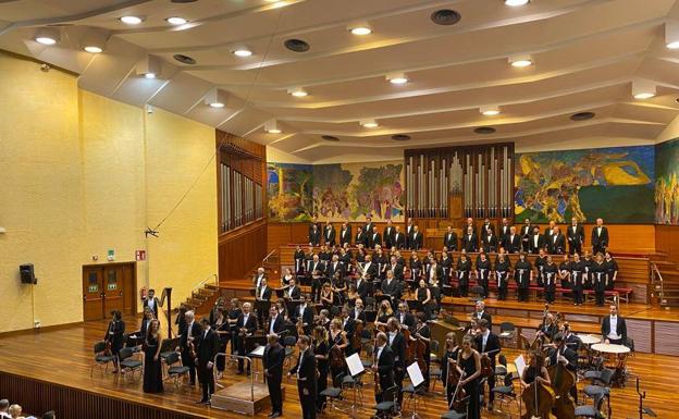 Euskadiko Orkestra y la Coral de Bilbao clausuran el festival 'Ansia de Esperanza'