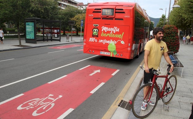 Un domingo muy ciclista y otras actividades celebran en Irun la Semana de la Movilidad