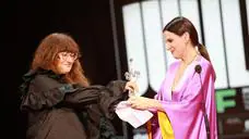 Juliette Binoche recibe el Premio Donostia
