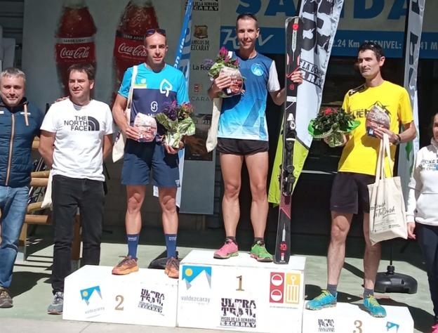 Alberto Lamariano azpeitiarrak Vadezcarayko kilometro bertikala irabazi du beteranoen mailan