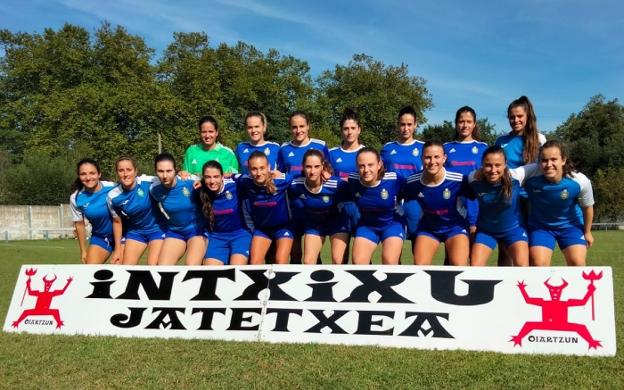 OKEko neska nagusien taldeak 0-5 galdu egin du Real Sociedad B taldearen aurka