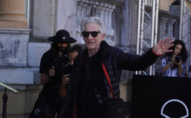David Cronenberg, segundo Premio Donostia, aterriza en el Zinemaldia