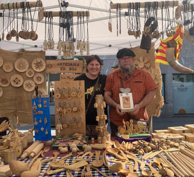 Amplia muestra gastronómica y artesanal en la Feria de Irrintzi