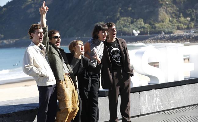 Presentación de 'La ruta' en el Zinemaldia