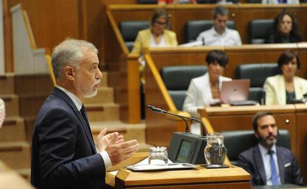 Urkullu lanza un plan de choque anticrisis de 400 millones y orilla el debate del nuevo estatus