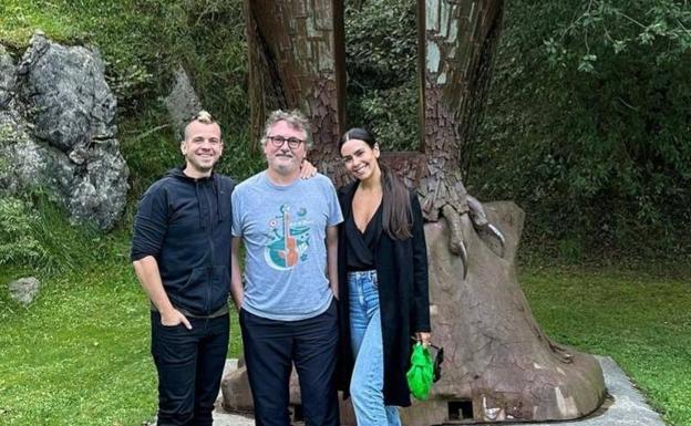 Cristina Pedroche se confiesa bajo el búho gigante de Mugaritz: «Quiero muchísimo a Andoni»