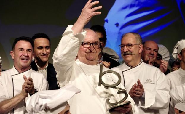 «Eskerrik asko, Juan Mari»: la gastronomía vasca homenajea a Arzak y celebra una 'cumbre' en el BCC