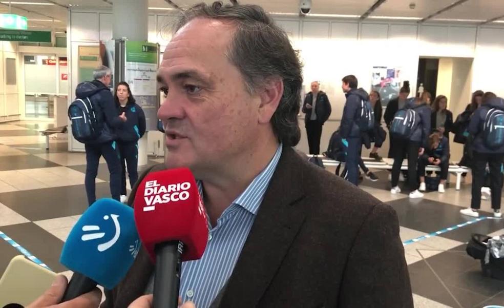 Jokin Aperribay: «El partido de mañana en Múnich es histórico para la Real Sociedad»