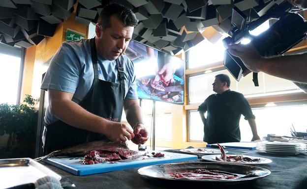 Huevas, hígados y kokotxas son de Primera