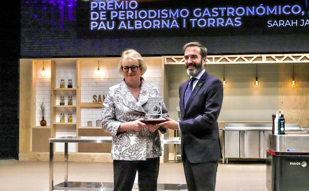 Premio Periodismo Gastronómico para Sarah Jane Evans, la gran dama del vino