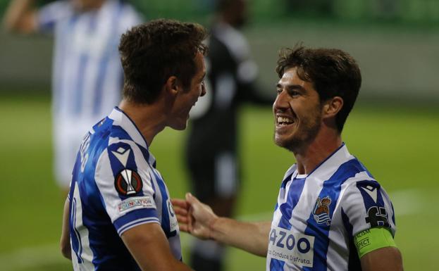 1x1 de los jugadores de la Real Sociedad ante el Sheriff