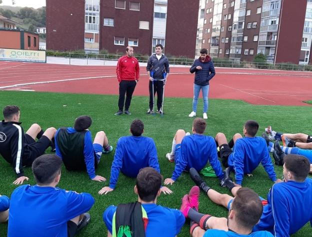 Iker Plazoala realizará el saque de honor en el partido Urola-Lagun Onak de esta tarde