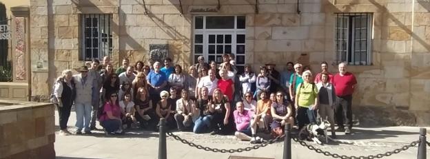 Urretxu, en el centro del geoturismo, con 57 personas de Madrid en dos días