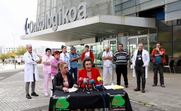 LAB se suma a las reivindicaciones de plantilla y usuarios de Onkologikoa y a la manifestación del sábado