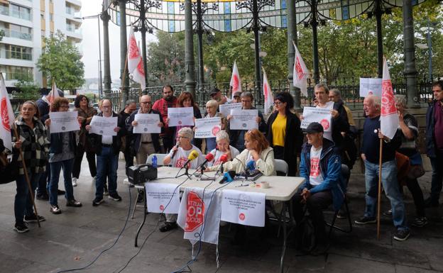 Stop Desahucios trata de frenar la subasta del piso de una vecina de Usurbil de 80 años