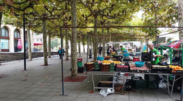 La feria en miércoles y festivo