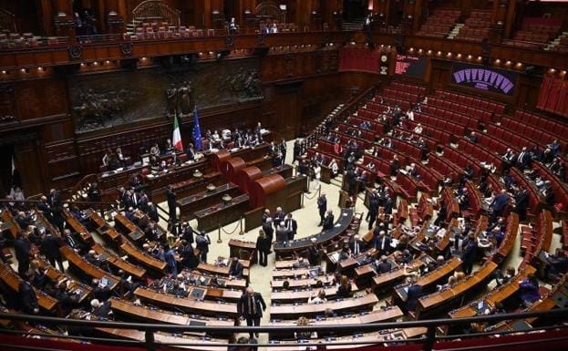 Session to elect the new president of the Italian Senate, this Thursday in Rome.