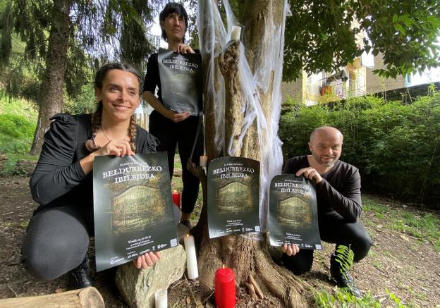 Una noche de terror en el parque Elosegi