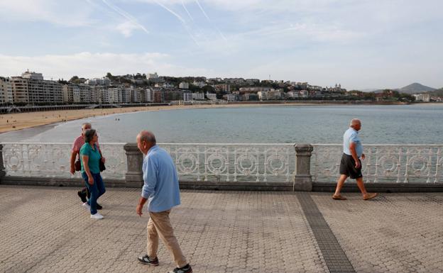 El viento ayuda a que el polvo del Sáhara se disipe y la calidad del aire mejora en Gipuzkoa
