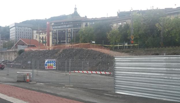 Arrancan las obras de la estación