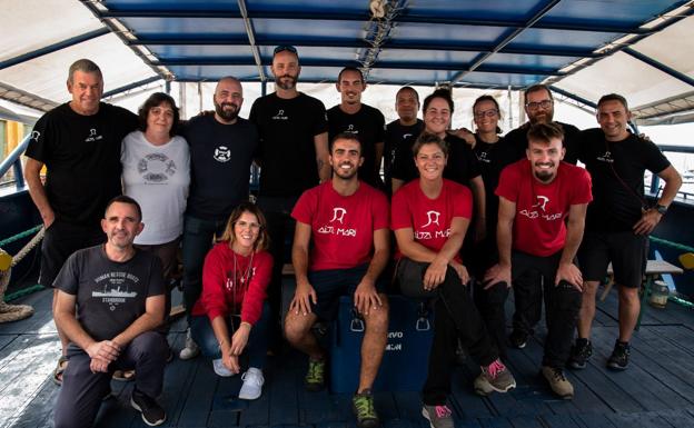 El Aita Mari espera iniciar esta semana su nueva misión en el Mediterráneo