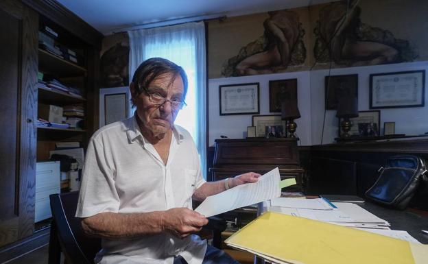 Rescatan una carta inédita de Oteiza de 1972