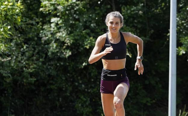 Sara Alonso, en las finales del Golden World Trail Series