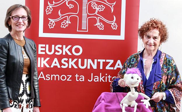 La titiritera donostiarra Enkarni Genua, premio Manuel Lekuona «por su labor a favor de la cultura vasca»