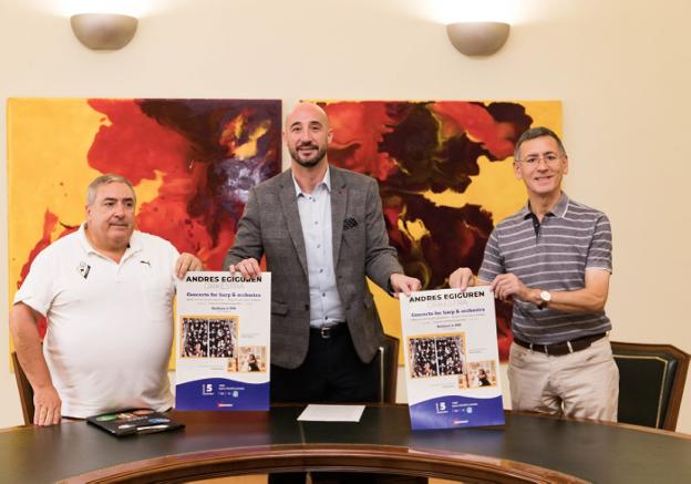 La Orquesta Andrés Egiguren estrena un espectáculo en homenaje a Aita Madina