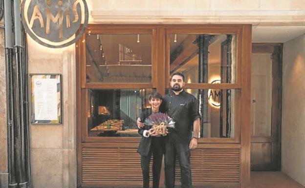 Restaurante Les Amis, bocados franceses en Pamplona