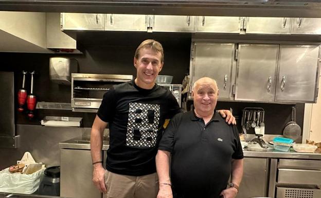 Julen Lopetegui, en Donostia