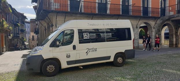 Aizarna-Arroa Goia garraioa lanzadera martxan