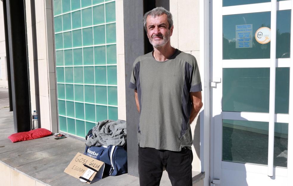 «Estoy en huelga de hambre ante Geroa porque necesito mi dinero»