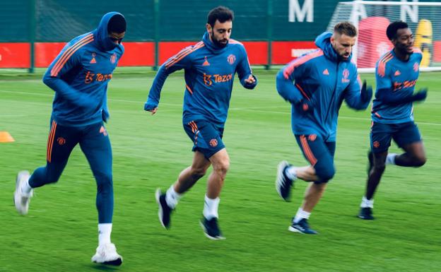 Antony y Jadon Sancho, bajas en el Manchester United